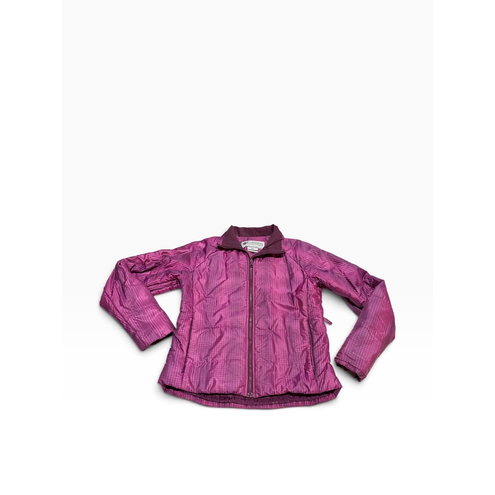 Columbia Titanium Omni-Shield Puffer Jacket Womens Medium Purple Full Zip Padded